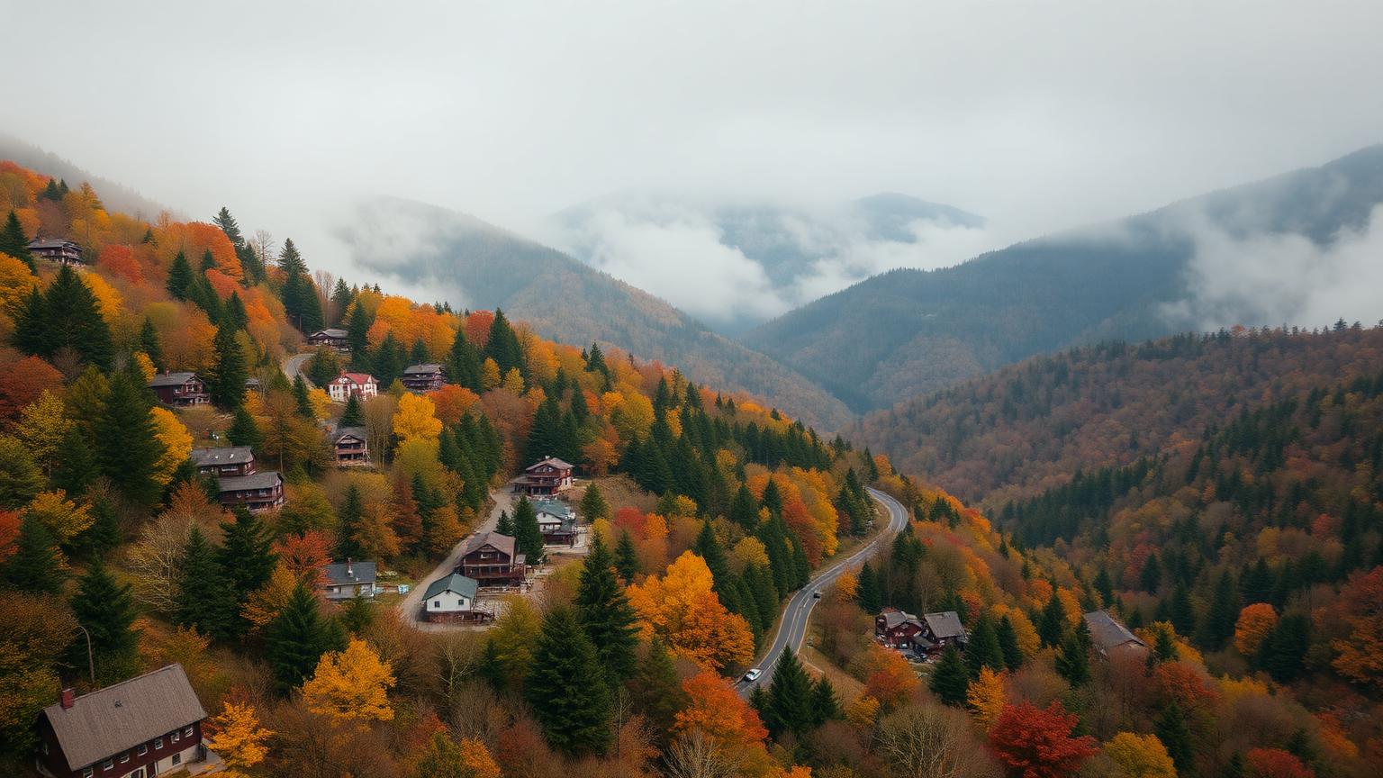 Scenic view of the Gatlinburg, Tennessee area — illustrative, not a specific property.