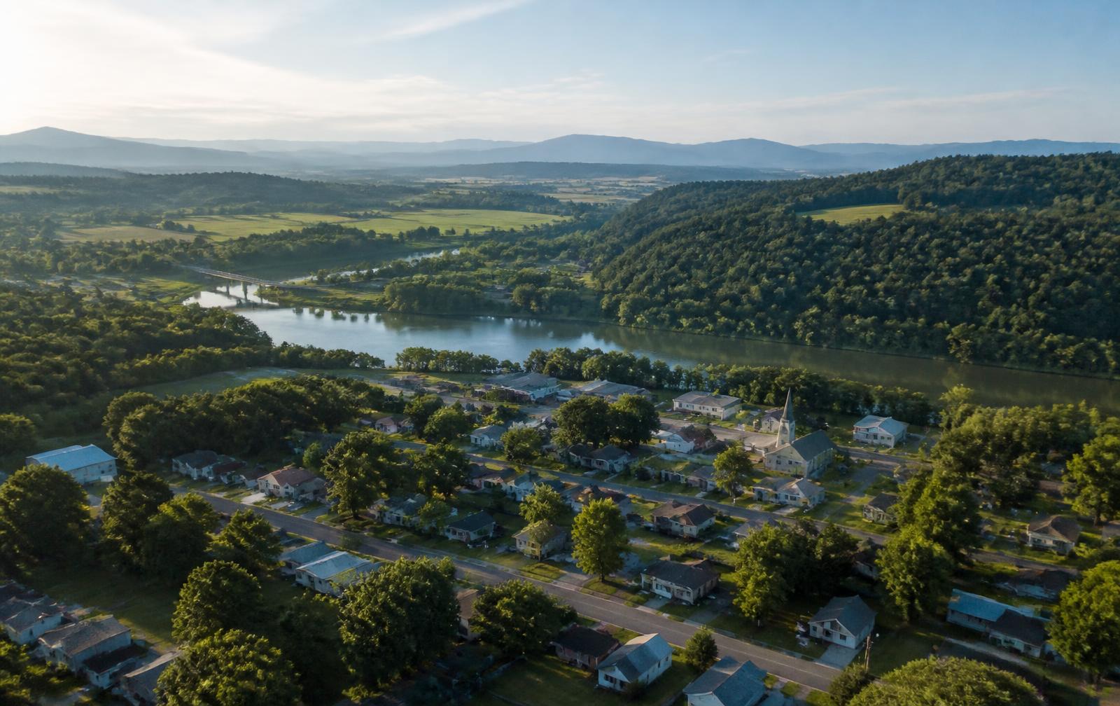 Scenic view of the Church Hill, Tennessee area — illustrative, not a specific property.